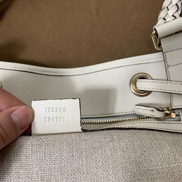 Sold Gucci Raffia Peggy Bamboo Tote - Picture 6 of 8